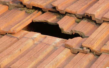 roof repair Hyssington, Powys